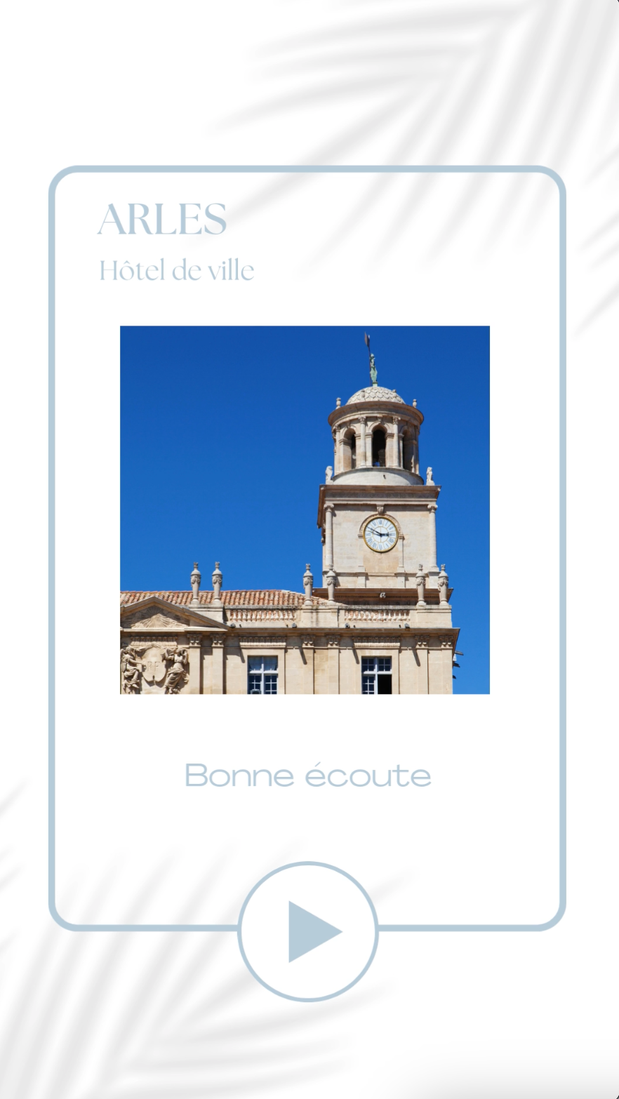 Audioguide - L'Hôtel de Ville - Français