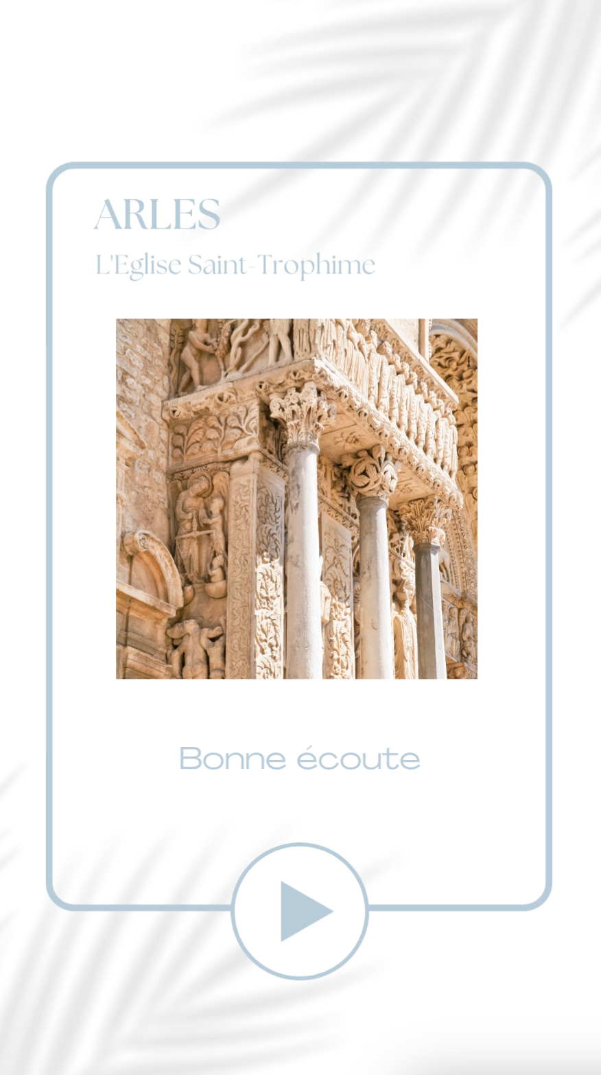 Audioguide - Église Saint-Trophime - Français